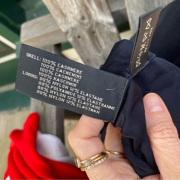 Ralph Lauren black label cashmere maxi skirt size large - Picture 6 of 8